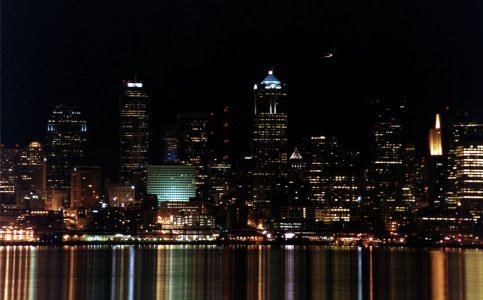 Seattle's Sonics Seattle@night